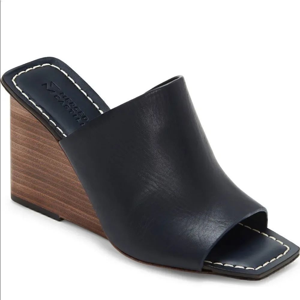 Mercedes Castillo Women’s Top Grain Soft Leather Upper/ Lining Wedge Sandal 8,5 — image 8 of 8